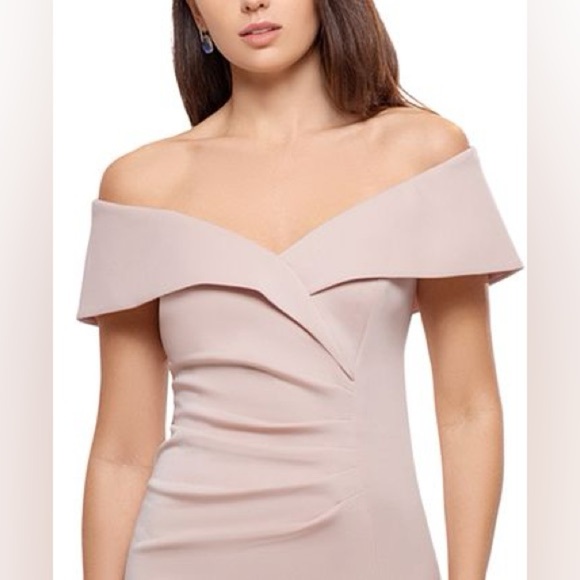 Off-the-Shoulder Sheath Dress.                    A - Picture 2 of 11